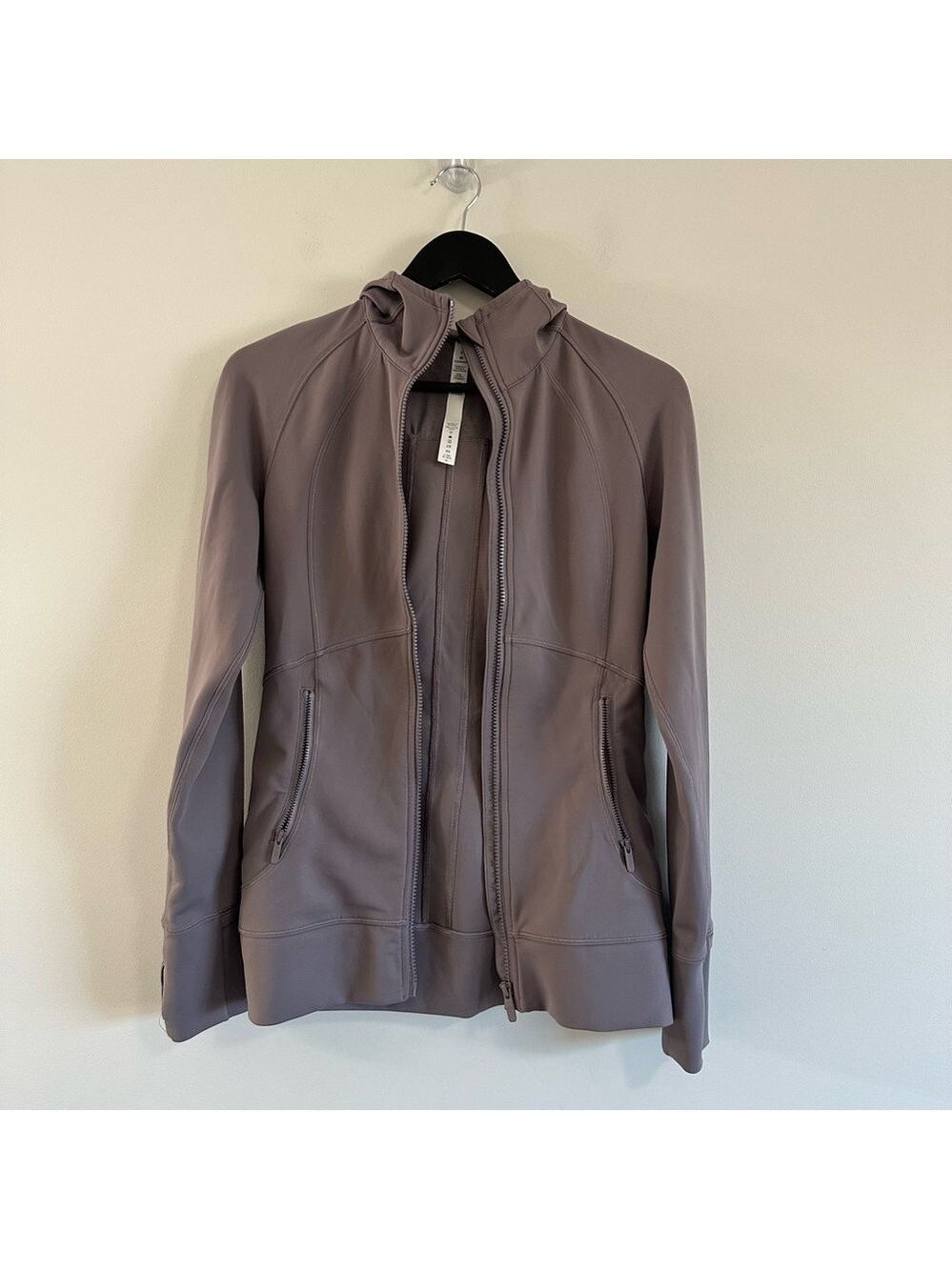 Lululemon Day Maker Full Zip Hoodie Lunar Rock Size 6 - Picture 3 of 13